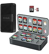 fivtek Switch Game Case for Nintendo Switch/ Switch OLED/Lite Large Game Organizer Cases with 72 ...