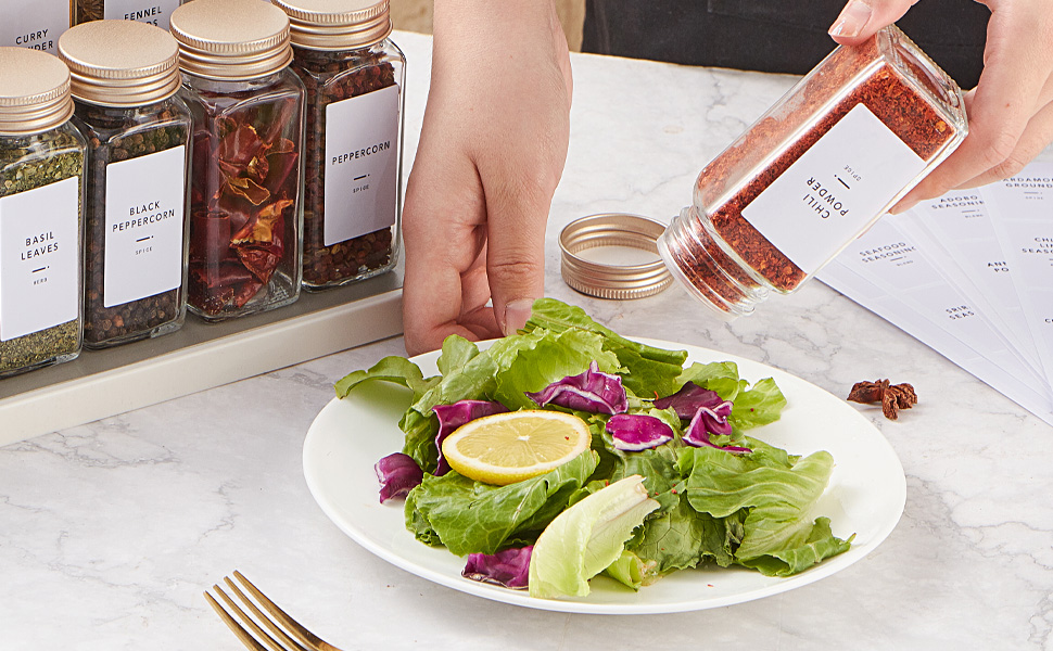 spice jars