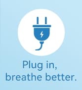 Plug in,breathe better.
