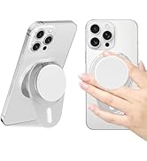 for Magsafe Phone Grip, Magnetic Phone Grip Holder with Adjustable Stand, Magneticc Collapsible P...