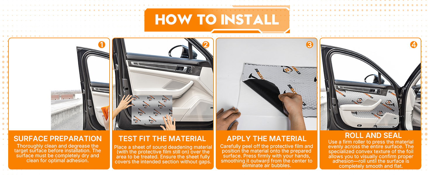 Sound Deading Material for Cars