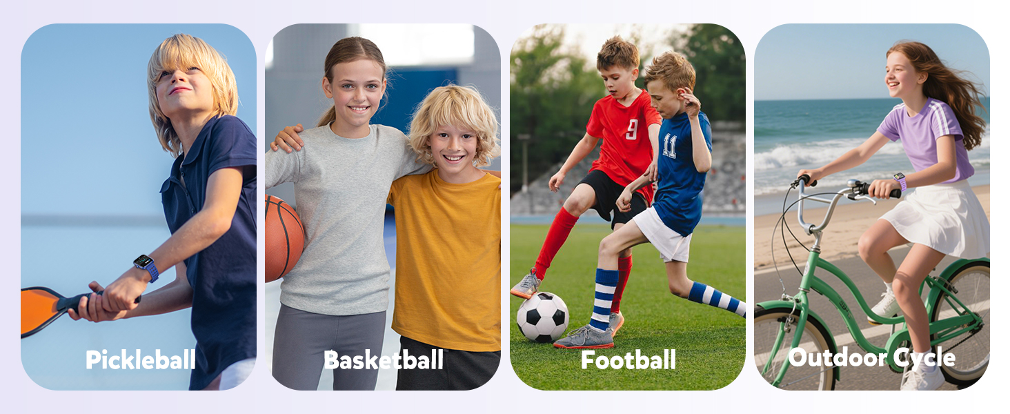 1.83" Fitness Tracker Watch with Heart Rate/Sleep Monitor, IP68 Waterproof Pedometer, Step Counter