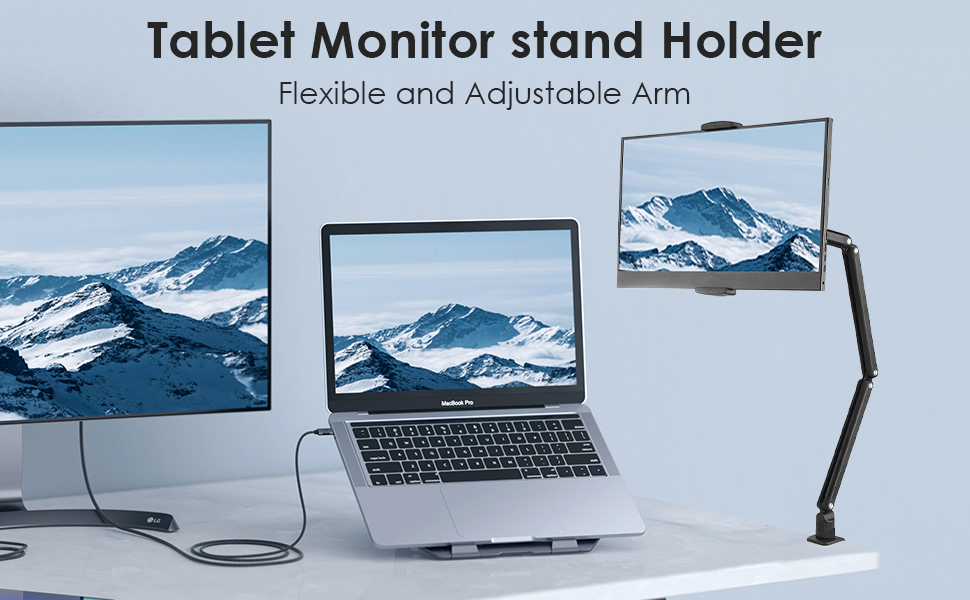 portable monitor mount