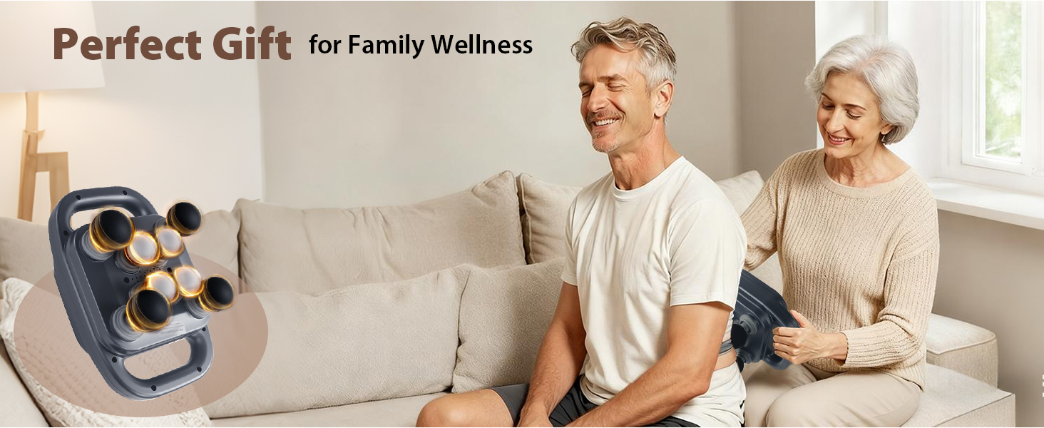 16 Head Massage Gun Deep Tissue,Massage Gun,Back Massager,Neck &amp;amp; Shouler Massager