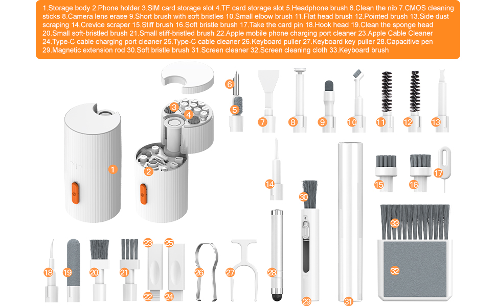 small tools for cleaning electronics