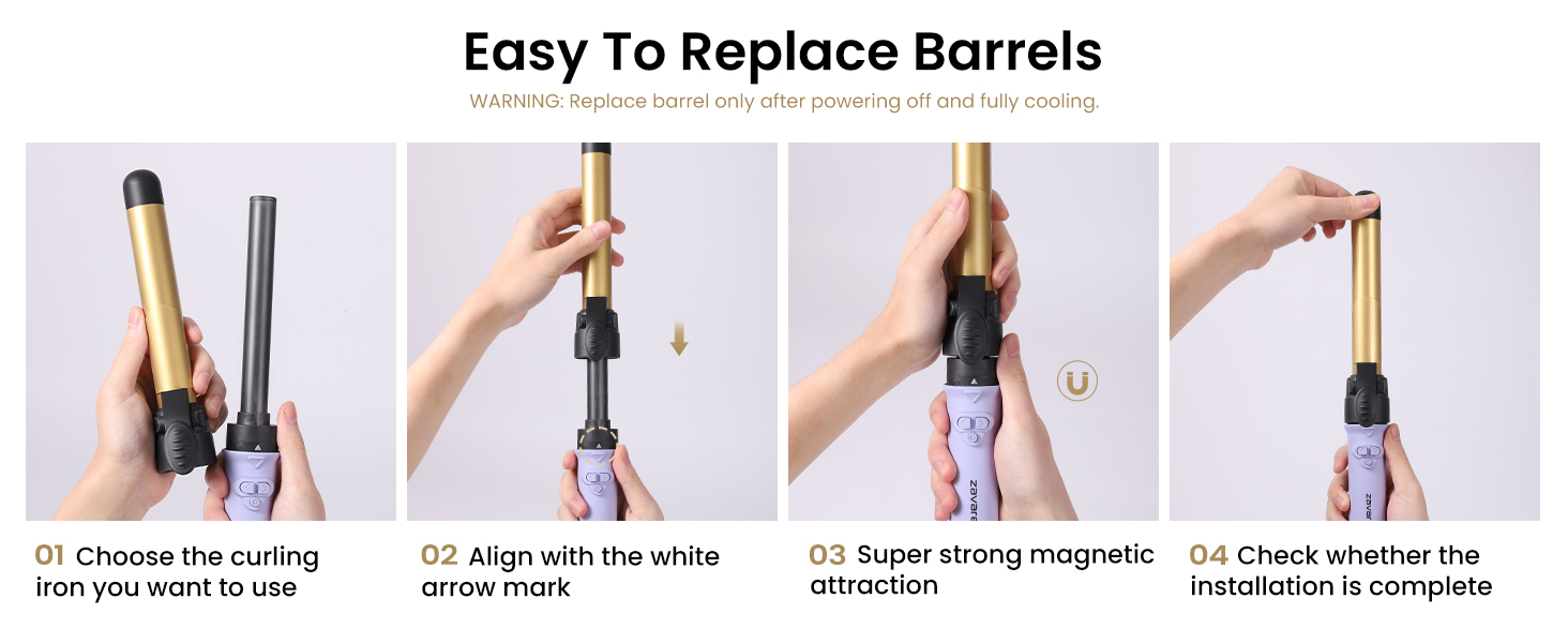 Easy to Replace Barrels