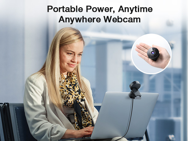 EMEET C950 4K Webcam for PC - 8 Megapixels 4K UHD