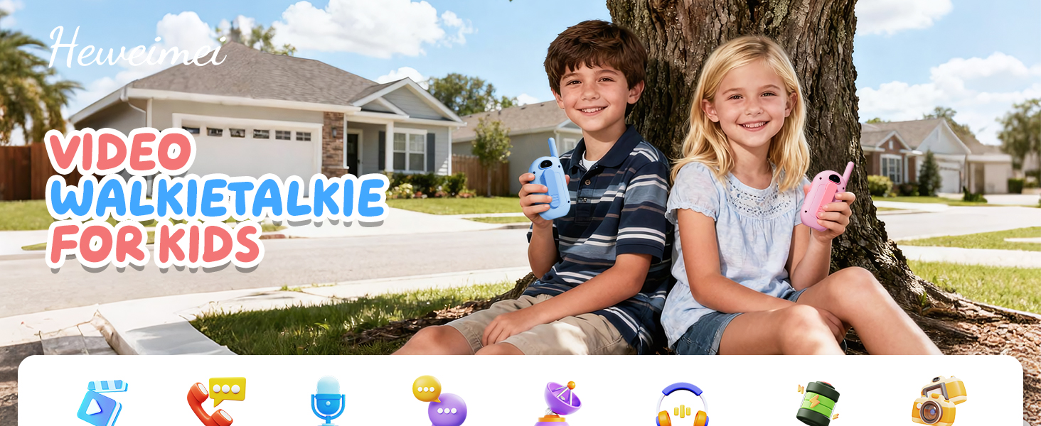 Video Walkie Talkies for Kids