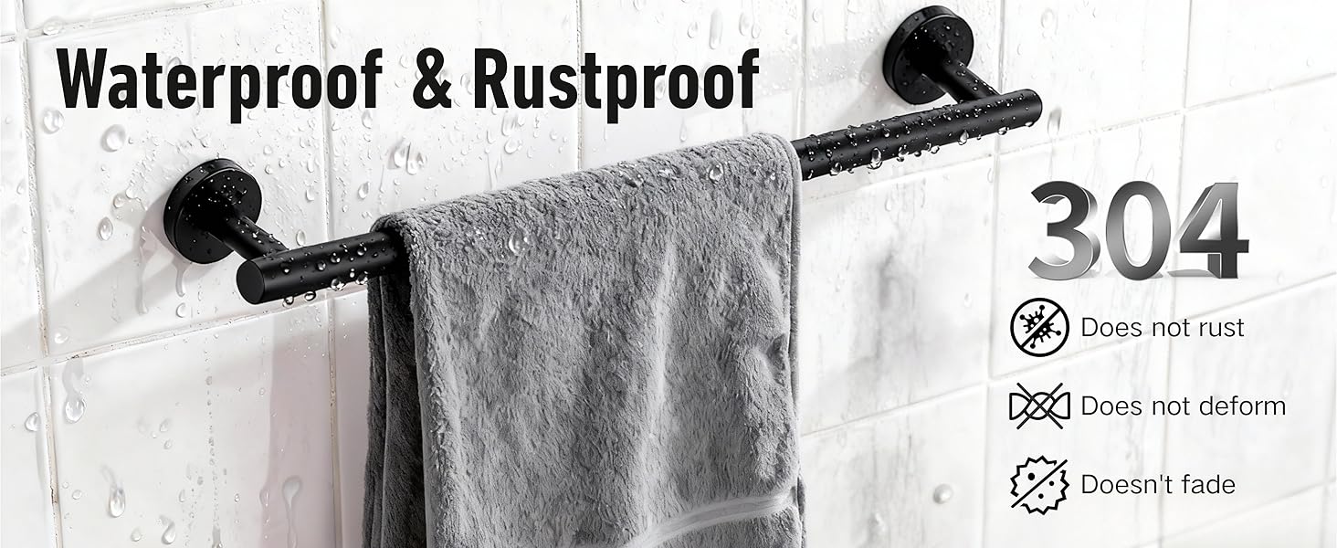 Made of 304 stainless steel to effectively prevent rust