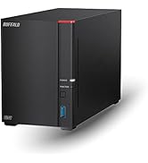 BUFFALO LinkStation 720 8TB 2-Bay Home Office Private Cloud Data Storage with Hard Drives Include...