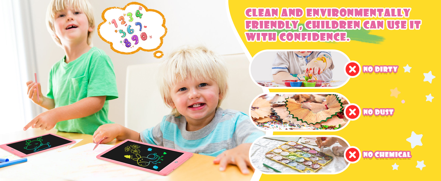 mess free coloring for toddlers