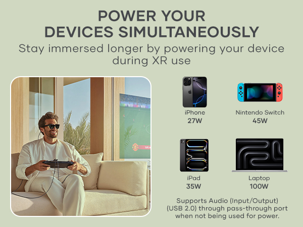 Mobile XR Hub with microSD