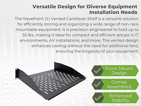 NavePoint Cantilever Shelves