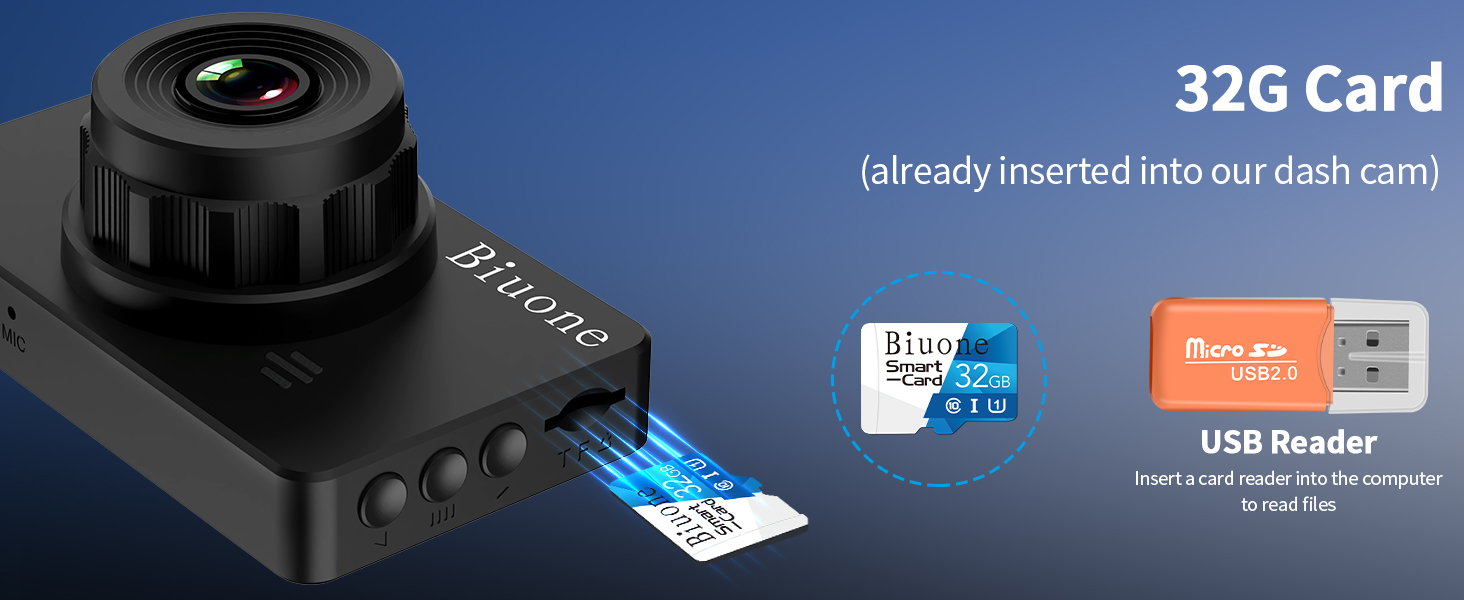 front and rear dash camera