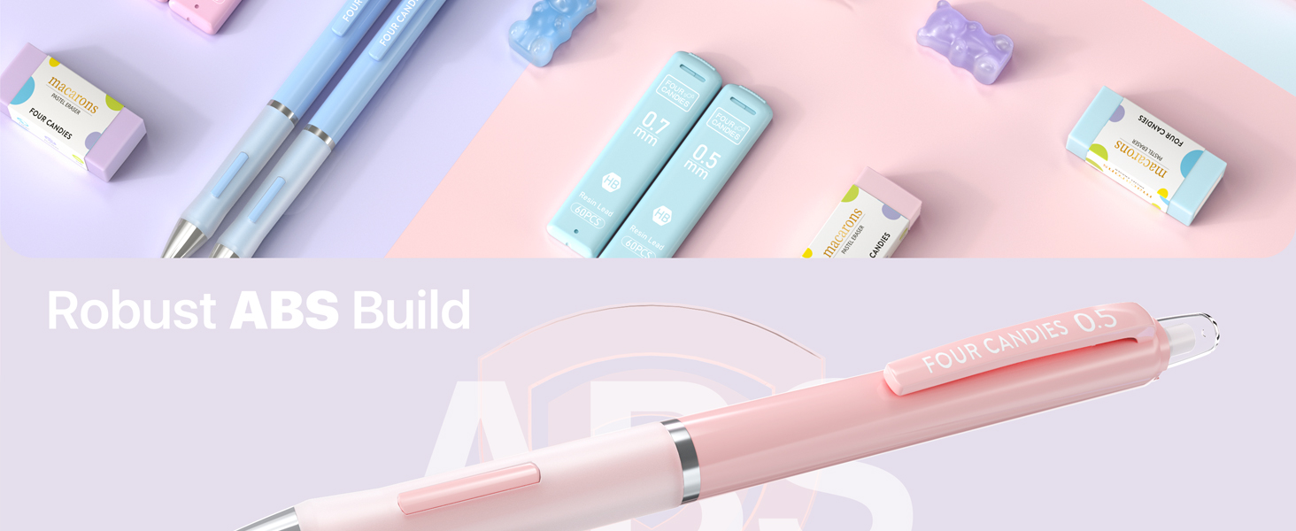 Four Candies Cute Mechanical Pencils