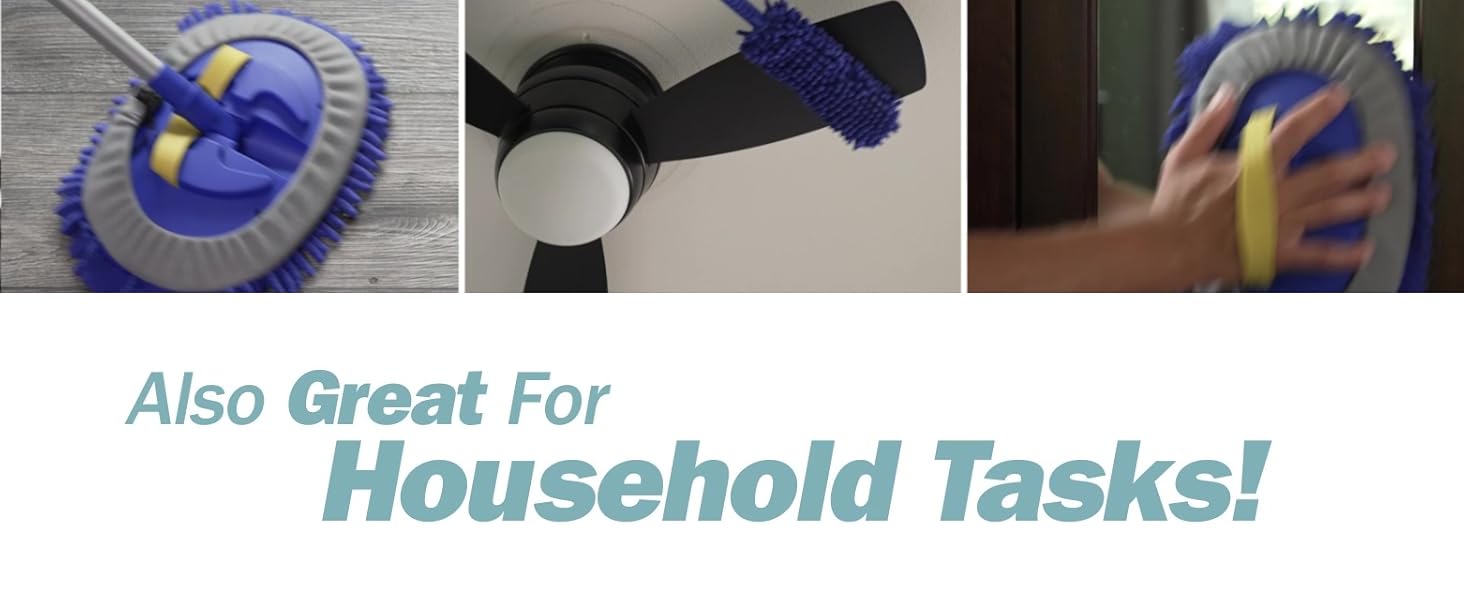 Use the Auto Shine XL on floors and glass, too | Utilice Auto Shine XL también en pisos y vidrio