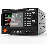 1800W High Power DC Power Supply Variable, 30V 60A Adjustable Switching Regulated DC Bench Power ...