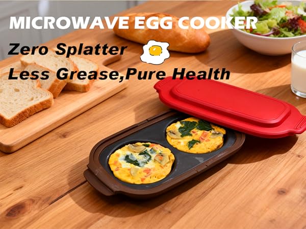 Microwave egg cooker
