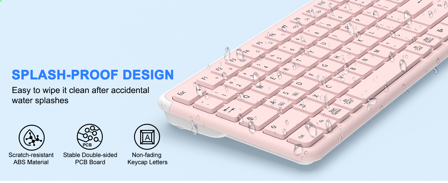 wireless keyboard mouse combo