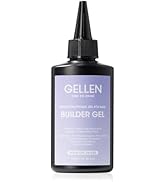 Gellen 100ml Builder Gel for Nails, Clear Gel Builder for Nails Strengthener Gel Color Hard Gel N...