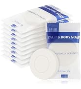 Travel Size Bar Soap in Bulk, Individually Wrapped Disposable Mini Soap for Hand Face &amp; Body Mini...