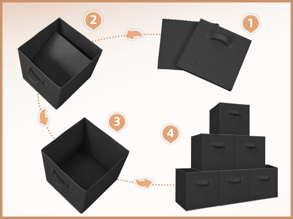 fabric bins