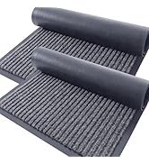 OLANLY Front Door Mat Indoor Outdoor Entrance, Waterproof Heavy Duty Doormat, Fade Resistant, Low...