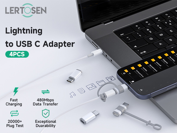 lightning to usb c adapter lighting to usbc adaptor iphone adapter apple lightning to usb c adapter