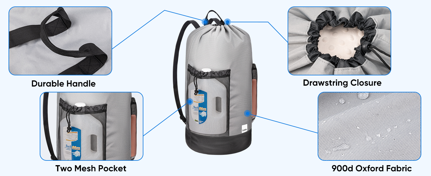 laundry backpack