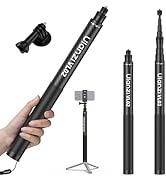 2.7m 8.86ft Carbon Fiber Extended Edition Invisible Selfie Stick for Insta360 X5/X4/X3/GO 3S/ONE ...