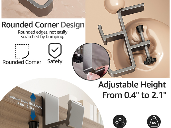 Desk Bag Hook