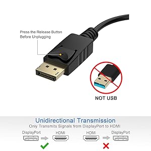 DisplayPort to HDMI