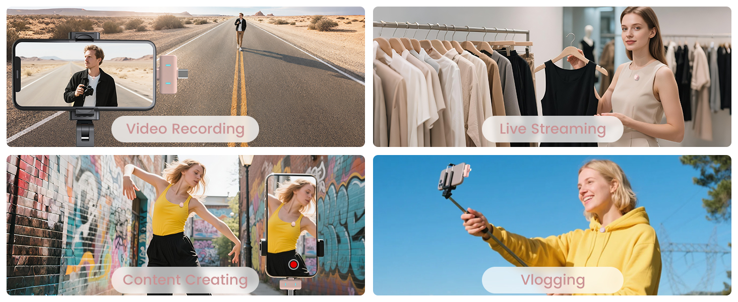 wireless lavalier microphones