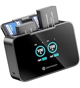 FirstPower LP-E17 Battery and Upgraded 20W Dual Fast Charger for Canon EOS R100 R50 R10 R8 RP, Re...