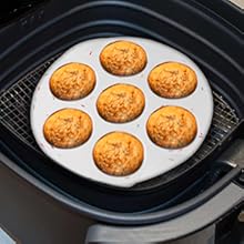 Silicone muffin pan for air fryer