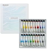 MEEDEN Professinal Watercolor Paint Set: 20 x 15ml (0.5 oz) Colors Artist Water Color Tubes - Wat...