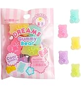 Colorful Cute Erasers, 5Pcs Gummy Bear Cabochons, Erasers Animals, Cartoon Bear Pencil Erasers, S...