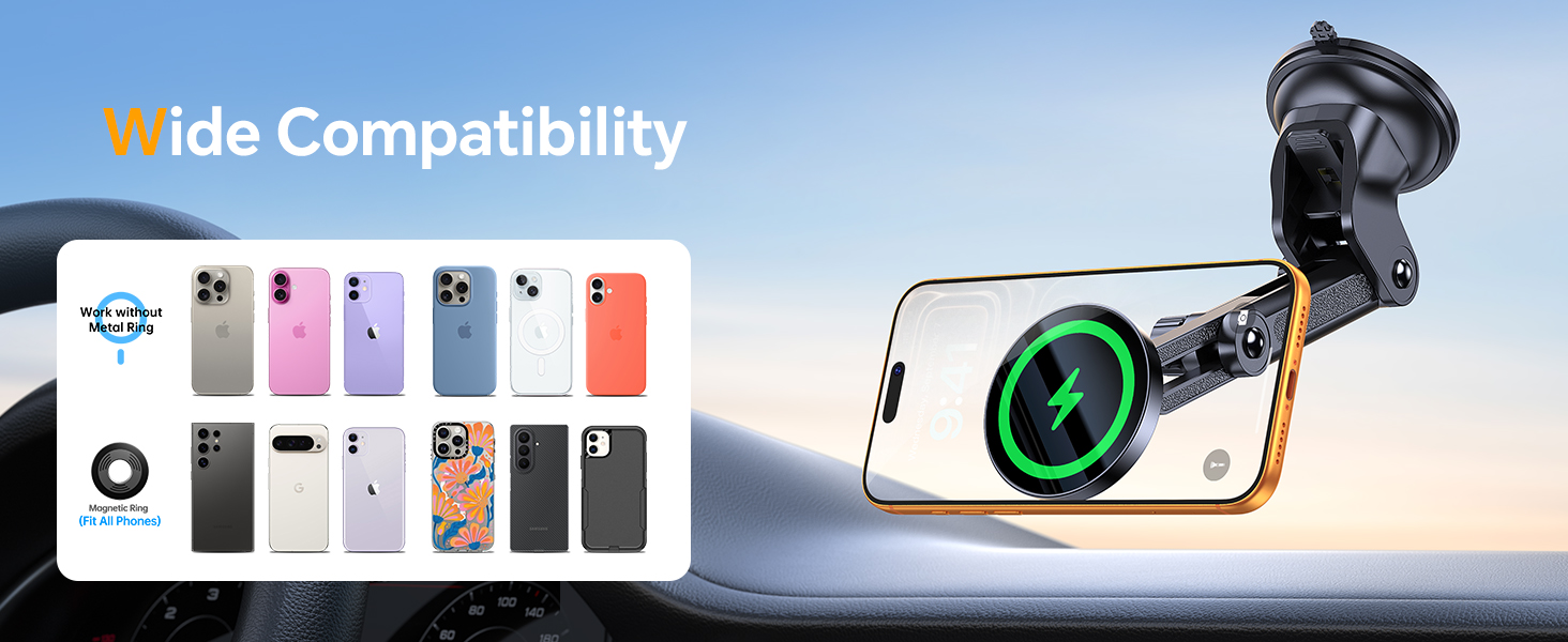 Wireless Car Charger Magnetic