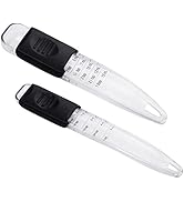 Professional Adjustable Measuring Spoons Set of 2#2258, Fits in Spice Jars, Teaspoon Measuring Sp...