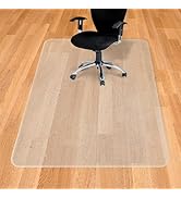Office Chair Mat for Hardwood Floor, 71"x71" Extra Large Desk Chair Mat for Hard Floor &amp; Tile Flo...