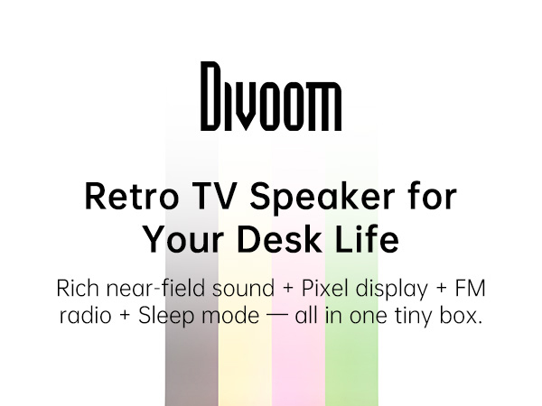 divoom retro bluetooth speaker