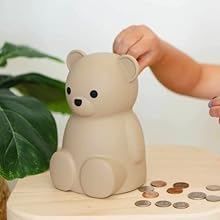 Silicone Teddy Bear Bank
