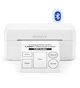 MUNBYN Bluetooth Thermal Label Printer RealWriter RW402B, 4x6 Shipping Label Printer for Small Bu...
