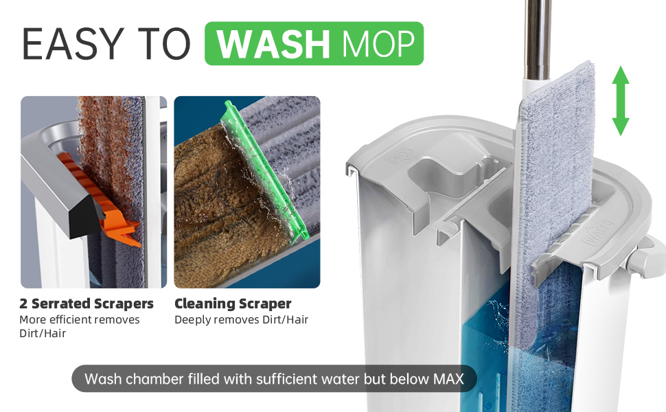 easy to wash mop