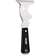 Adak 10-in-1 Paint Scraper and Painter’s Tool – Multi-Purpose Painter’s Knife, Putty &amp; Spackle Sc...