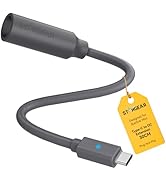 Starlink Mini Power Cable 30CM, 16AWG Starlink Mini USB C to DC Extension Cable with LED, USB C t...
