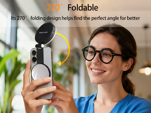 magnetic fill light for iphone