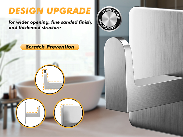 Upgraded design: wider opening, scratch-resistant, thickened structure, waterproof