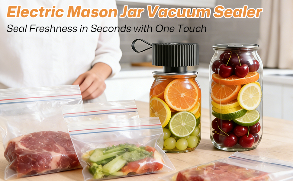 mason jars mason jar vacuum sealer jar sealer for mason jars compact vacuum sealer