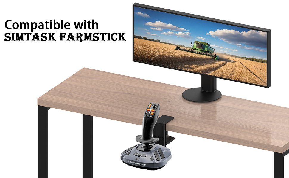 desk mount for simtask farmstick